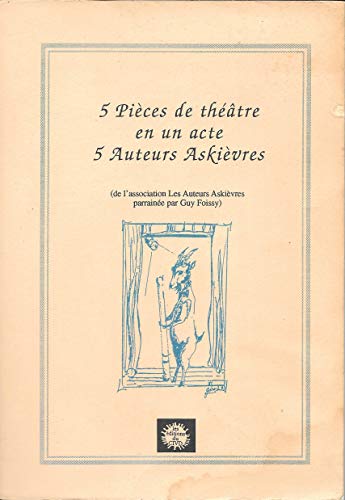 9782911485008: 5 pices de thtre en un acte, 5 auteurs askivres