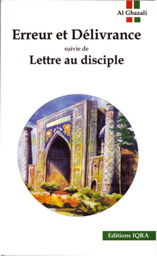 Beispielbild fr Erreur et delivrance suivi de lettre au disciple. zum Verkauf von medimops