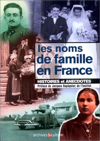 Beispielbild fr Les Noms de famille en France zum Verkauf von Ammareal