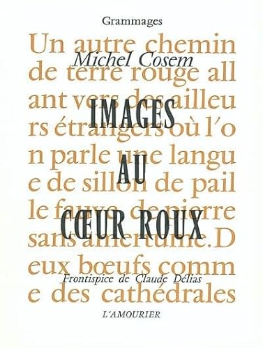 Stock image for Images au coeur roux for sale by medimops