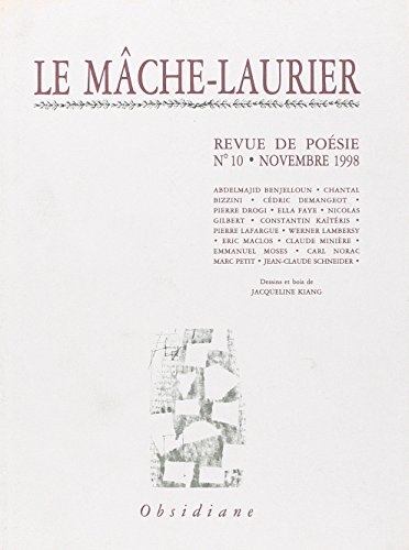 Stock image for Mache-Laurier N10 / Novembre 98 for sale by medimops