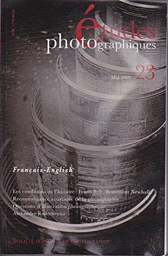 Stock image for Etudes photographiques 23 mai 2009 for sale by Zubal-Books, Since 1961