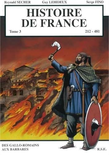 Stock image for L'histoire de France en BD, Tome 3 : 212-481, Des gallo-Romains aux Barbares for sale by medimops