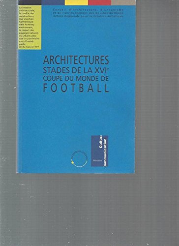 Stock image for Architectures : Exposition, Marseille, Action rgionale pour la cration artistique, 6 juin-25 juillet 1998 for sale by Ammareal