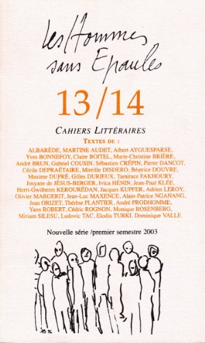 9782912093141: Les hommes sans paules, n 13/14