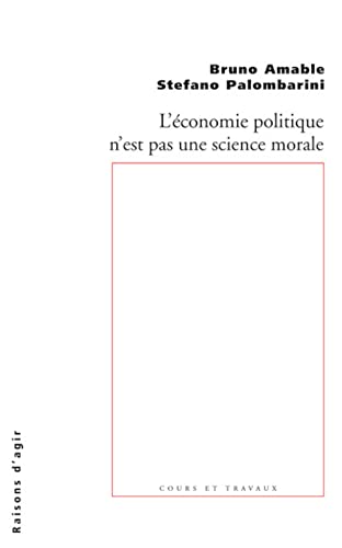 9782912107220: L'conomie politique n'est pas une science morale