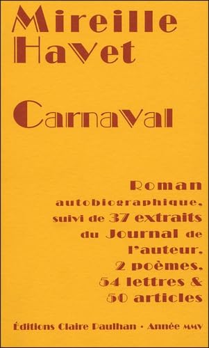 Carnaval Havet, Mireille