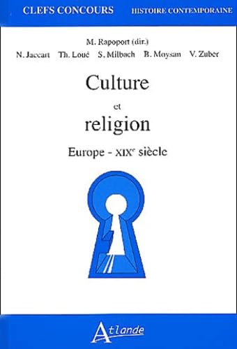 Beispielbild fr Culture et religion zum Verkauf von medimops