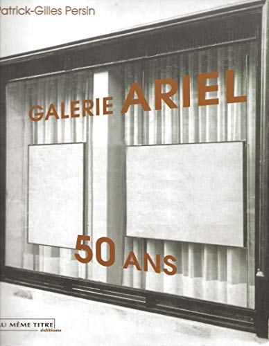 Stock image for Galerie Ariel, 50 ans for sale by medimops