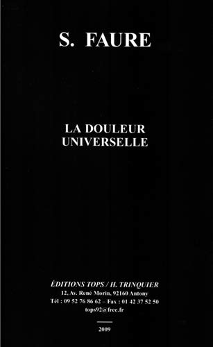 Stock image for La Douleur universelle for sale by Gallix