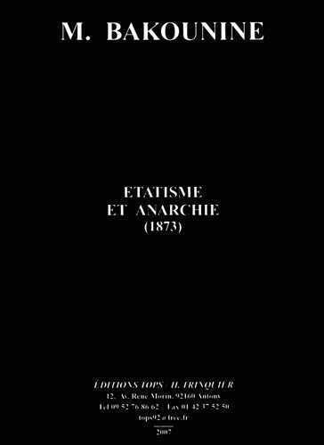 9782912339485: Etatisme et Anarchie (Ned 2013)