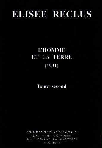 Stock image for L'Homme et la Terre: Tome 2 for sale by Gallix
