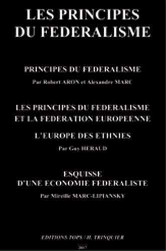 Stock image for Les principes du fdralisme for sale by Gallix