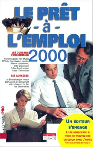 Stock image for Le prt  l'emploi, 2000 for sale by Ammareal