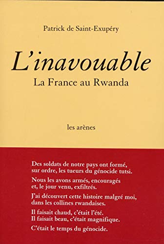 L'inavouable: La France au Rwanda