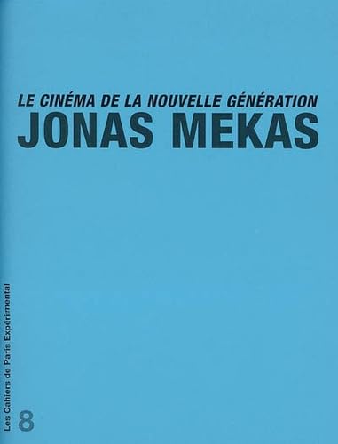 9782912539113: Le cinma de la nouvelle gnration: (Cahier 8)