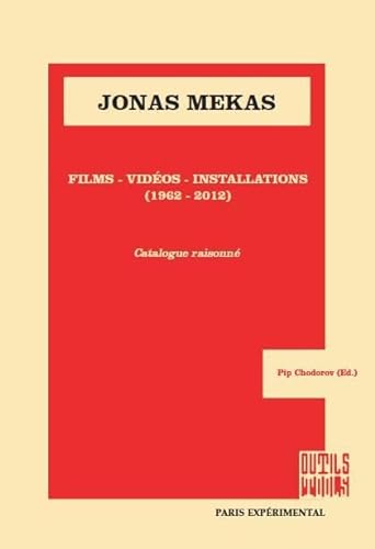 Imagen de archivo de Jonas Mekas : Films, vidos, installations (1962-2012) a la venta por Revaluation Books
