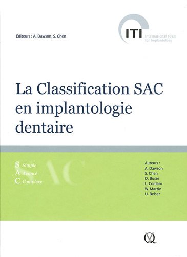 Beispielbild fr La Classification SAC en implantologie dentaire zum Verkauf von Ammareal