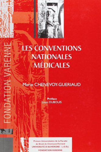 Stock image for Les conventions nationales mdicales for sale by Revaluation Books