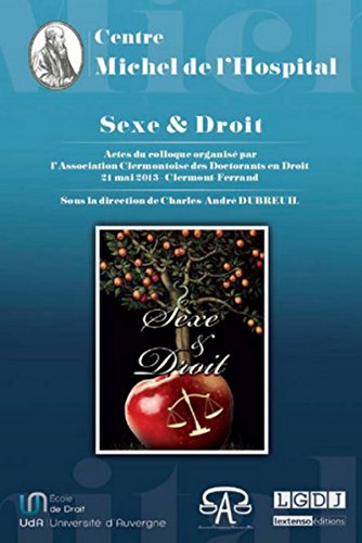 Stock image for Sexe et droit for sale by Revaluation Books