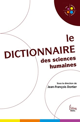 Imagen de archivo de Le dictionnaire des sciences humaines a la venta por medimops