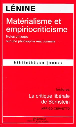 Imagen de archivo de Matrialisme et empiriocriticisme: Notes critiques sur une philosophie ractionnaire a la venta por Gallix