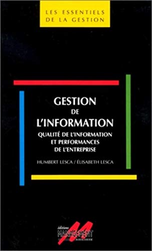 9782912647061: Gestion de l'information