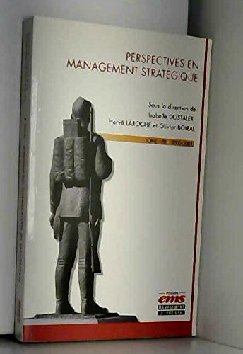 Stock image for Perspectives en Management Stratgique Tome VIII for sale by Ammareal