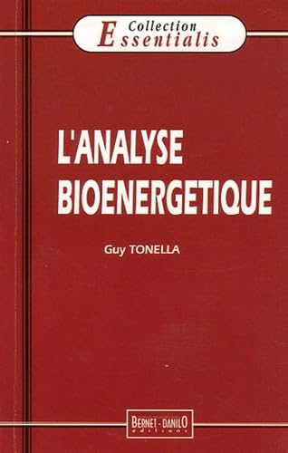 9782912663412: L'analyse bionergtique