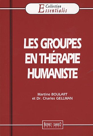 9782912663474: Les groupes en thrapie humaniste