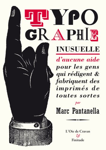 Beispielbild fr Typographie inusuelle (French Edition) zum Verkauf von Books From California