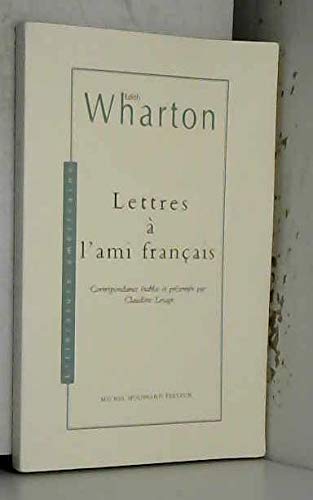 9782912673169: Lettres a l'ami francais