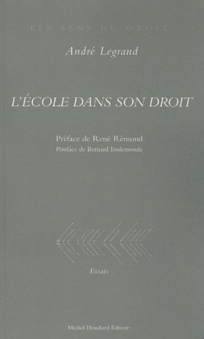 9782912673558: L'Ecole dans son droit