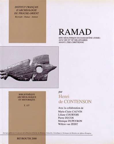 9782912738066: Ramad, site nolithique en Damascne (Syrie) aux VIIIe et VIIe millnaires avant l’re chrtienne