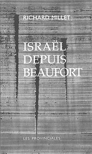 Stock image for Isral depuis Beaufort for sale by books-livres11.com