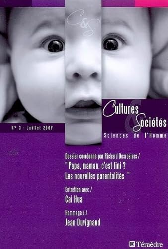 9782912868404: Cultures & Socits, N 3 :: Les nouvelles parentalits