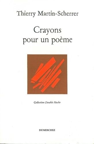 Stock image for Crayons pour un pome for sale by Librairie Th  la page