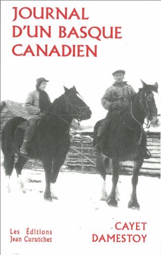 Imagen de archivo de Journal d'un Basque canadien a la venta por Ammareal