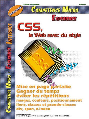 CSS - LE WEB AVEC DU STYLE CPM (9782912954879) by XXX