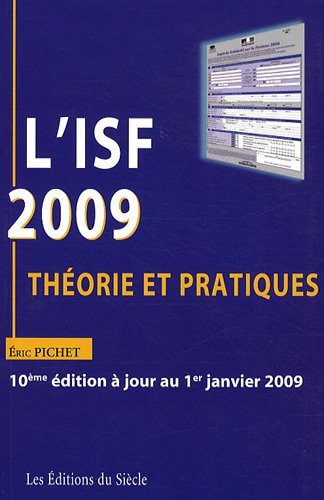 Beispielbild fr L'ISF 2009 : thorie et pratiques zum Verkauf von medimops