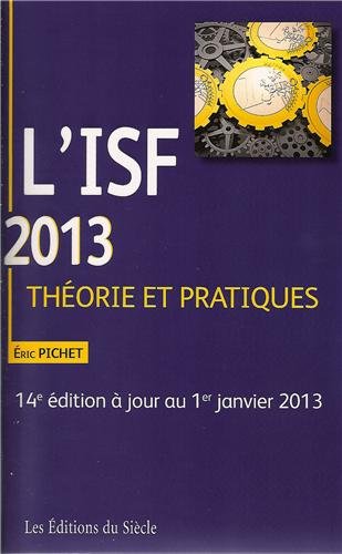 Beispielbild fr L'Isf 2013 zum Verkauf von medimops