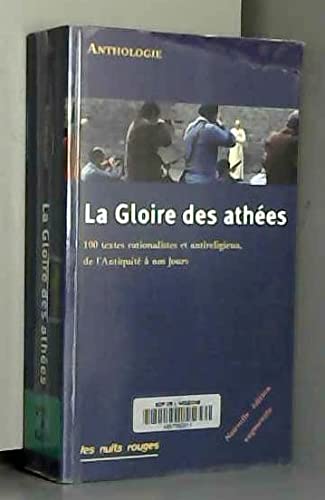 Beispielbild fr La gloire des athees zum Verkauf von LiLi - La Libert des Livres