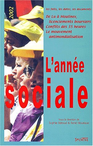 Stock image for L'anne sociale, 2002 for sale by Ammareal