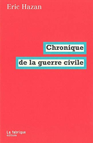 9782913372320: Chronique de la guerre civile