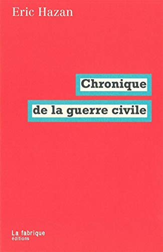 Stock image for Chronique de la guerre civile for sale by medimops