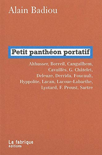 Beispielbild fr Petit panthon portatif zum Verkauf von Chapitre.com : livres et presse ancienne