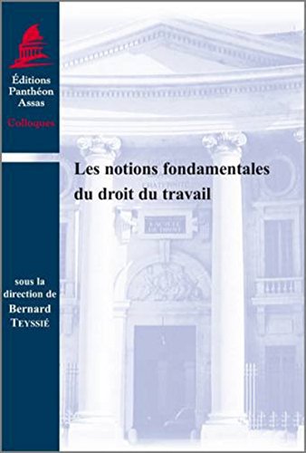 Stock image for Les Notions fondamentales du droit du travail for sale by Ammareal