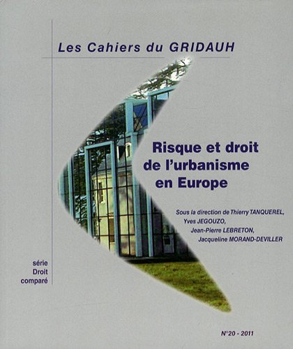 9782913457195: RISQUE ET DROIT DE L'URBANISME EN EUROPE N20 2011