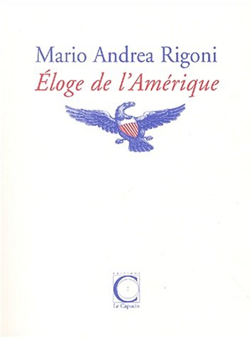 Beispielbild fr Eloge de l'Amrique zum Verkauf von medimops