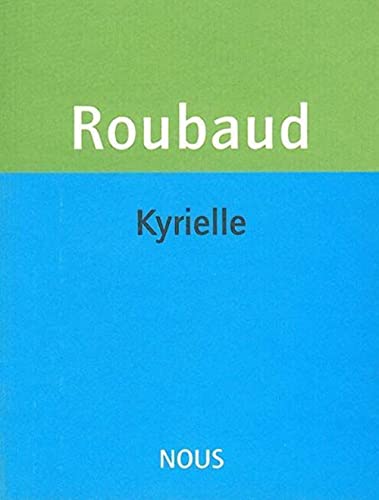 Kyrielle (9782913549135) by Roubaud, Jacques